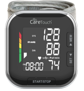 https://www.assistedliving.org/wp-content/uploads/2018/11/Care-Touch-Platinum-Black-Wrist-Blood-Pressure-Monitor-278x300.png