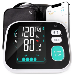 Vive Precision Blood Pressure Monitor - Upper Arm High Heart Rate Digital  Sphygmomanometer BP Cuff Machine - Automatic Accurate Home Use BPM System