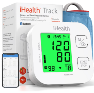 Health Smart Blood Pressure Monitor, 120 readings & Bilingual