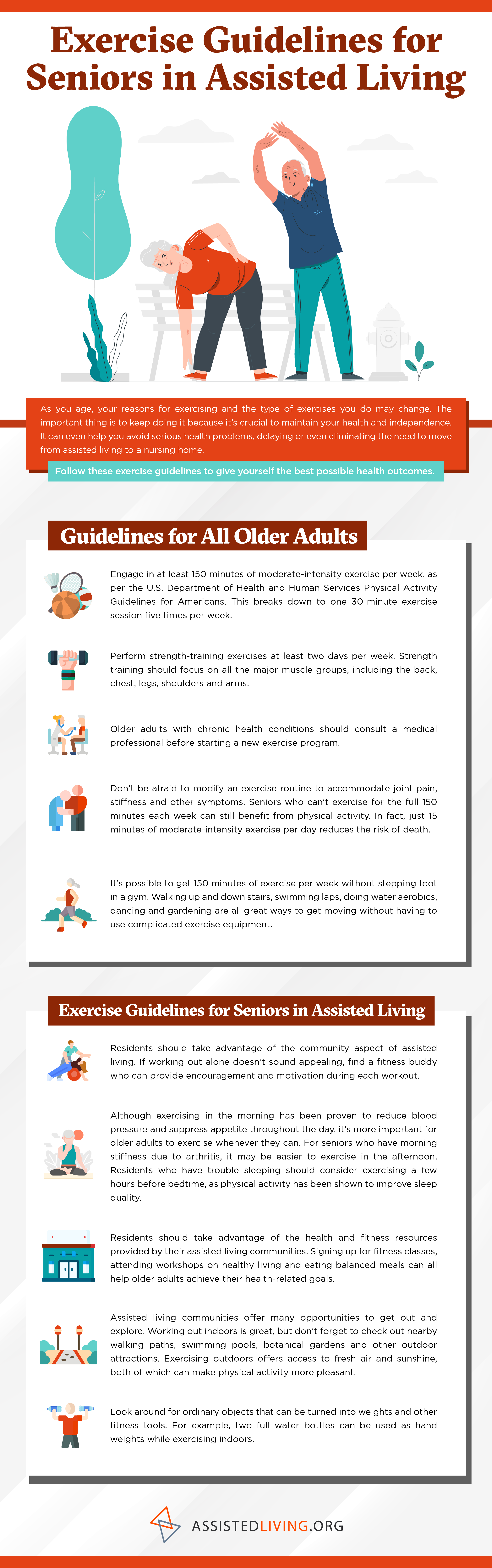 Exercise Guide for Seniors in Assisted Living Communities